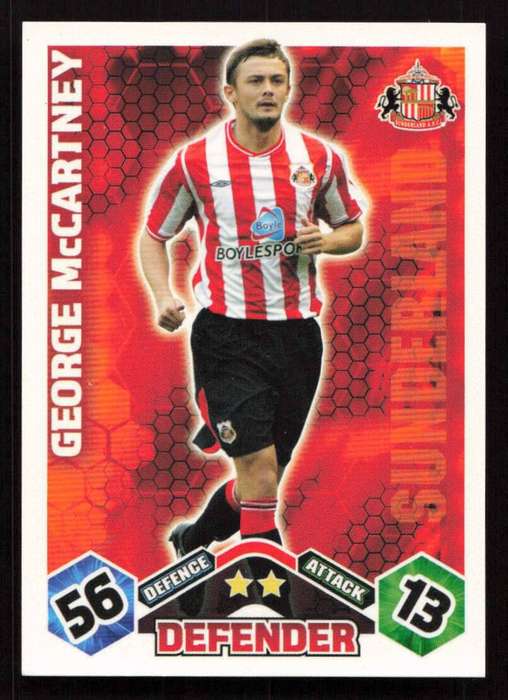 Topps Match Attax PL 2009/2010 - Sunderland - George McCartney
