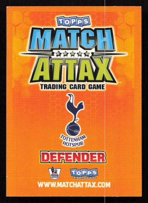 Topps Match Attax PL 2009/2010 - Tottenham Hotspur - Jonathan Woodgate