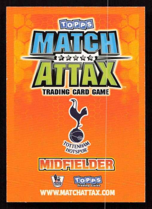 Topps Match Attax PL 2009/2010 - Tottenham Hotspur - Aaron Lennon