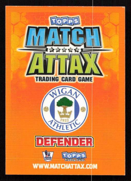 Topps Match Attax PL 2009/2010 - Wigan Athletic - Emmerson Boyce