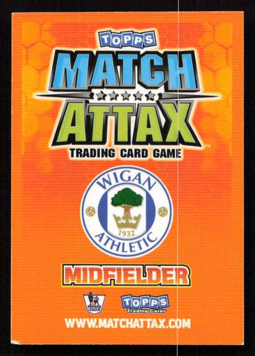 Topps Match Attax PL 2009/2010 - Wigan Athletic - Jordi Gomez