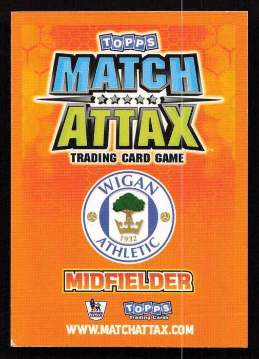 Topps Match Attax PL 2009/2010 - Wigan Athletic - Scott Sinclair