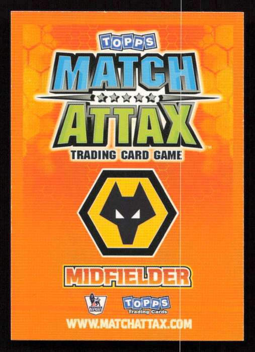 Topps Match Attax PL 2009/2010 - Wolverhampton Wanderers - Nenad Milijas