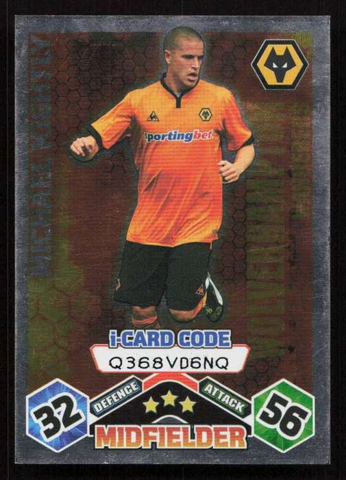 Topps Match Attax PL 2009/2010 - Wolverhampton Wanderers - Micheal Kightly