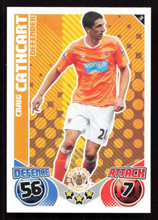Topps Match Attax PL 2010/2011 - Blackpool - Craig Cathcart