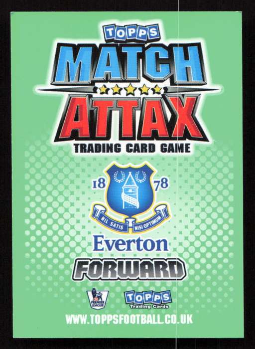 Topps Match Attax PL 2010/2011 - Everton -  Ayegbeni Yakubu