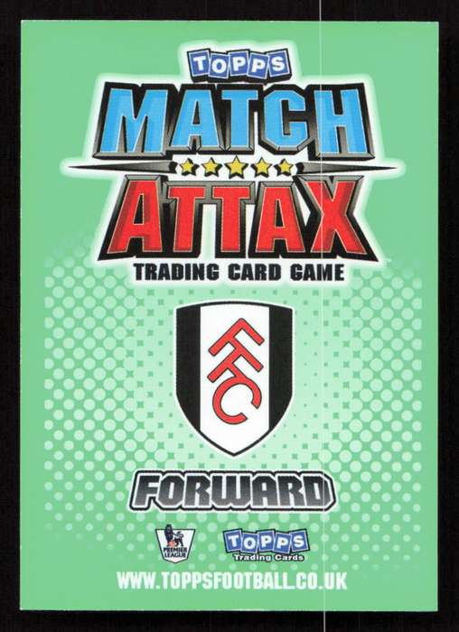 Topps Match Attax PL 2010/2011 - Fulham - Andrew Johnson