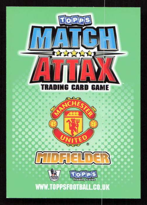 Topps Match Attax PL 2010/2011 - Manchester United - Michael Carrick