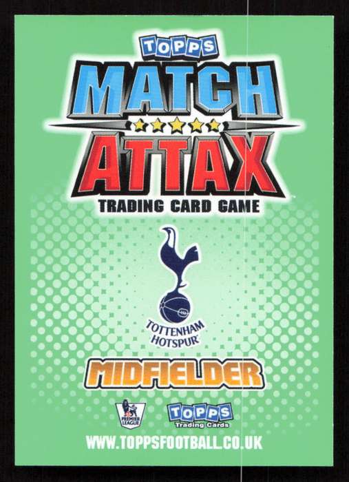 Topps Match Attax PL 2010/2011 - Tottenham Hotspur - Sandro