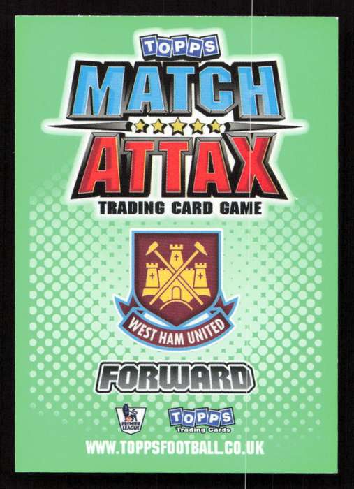 Topps Match Attax PL 2010/2011 - West Ham United - Carlton Cole