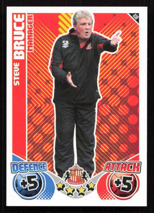 Topps Match Attax PL 2010/2011 - Managers - Steve Bruce