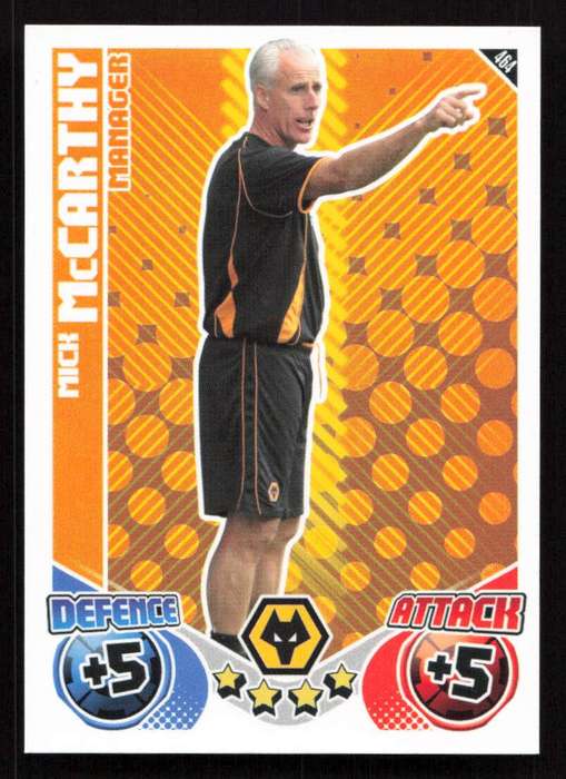 Topps Match Attax PL 2010/2011 - Managers - Mick McCarthy