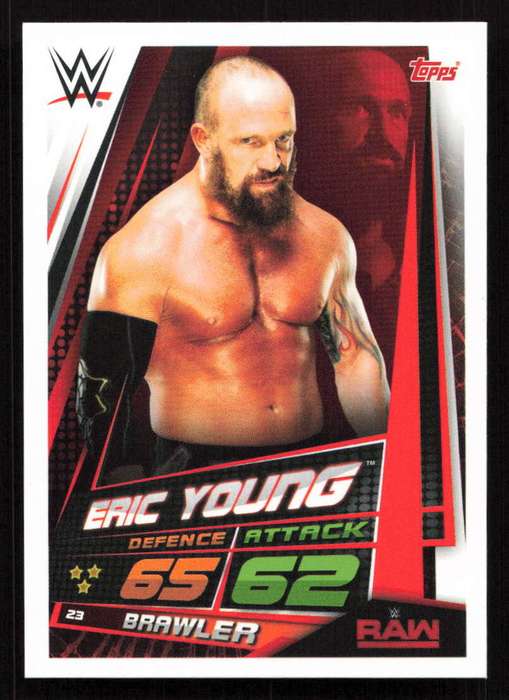 Topps Slam Attax Universe - RAW - Eric Young
