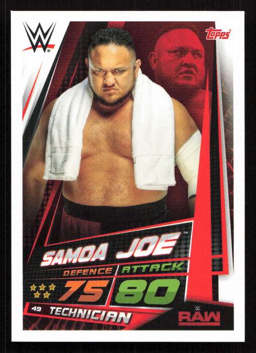 Topps Slam Attax Universe - RAW - Samoa Joe