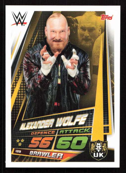 Topps Slam Attax Universe - NXT - Alexander Wolfe