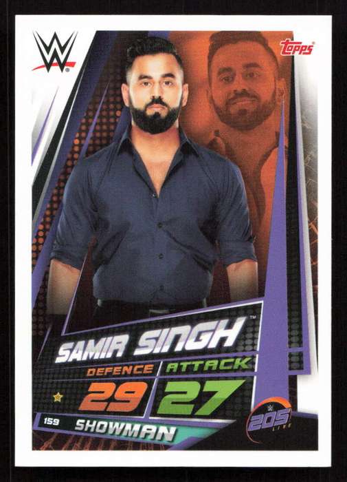 Topps Slam Attax Universe - 205 Live - Samir Singh