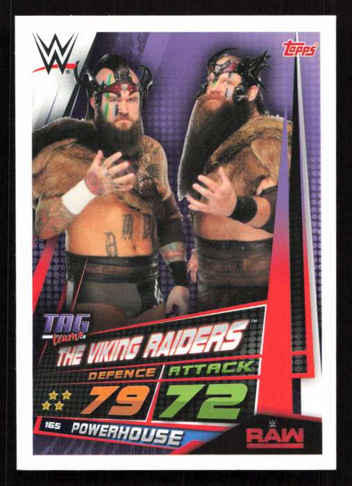Topps Slam Attax Universe - Tag Team - The Viking Raiders