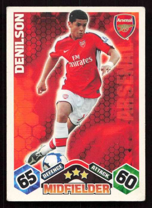 Topps Match Attax PL 2009/2010 Arsenal - Denilson