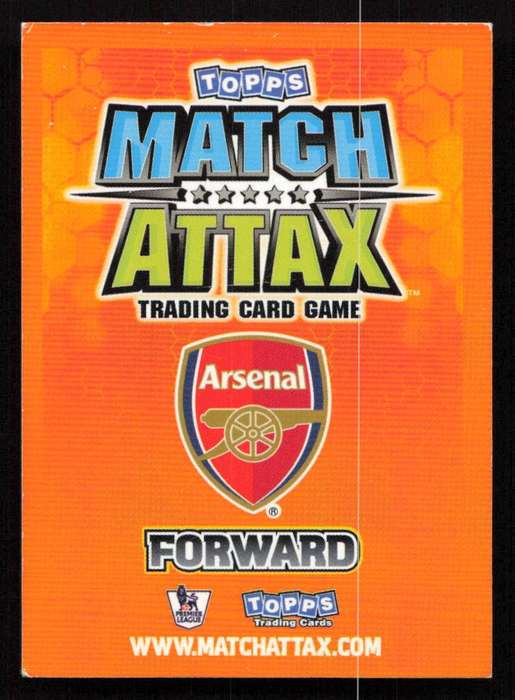 Topps Match Attax PL 2009/2010 Arsenal - Theo Walcott