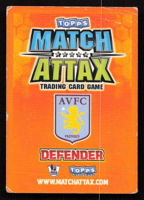 Topps Match Attax PL 2009/2010 Aston Villa - Habib Beye