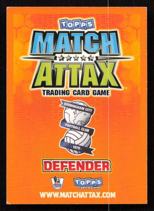 Topps Match Attax PL 2009/2010 Birmingham City - Stuart Parnaby