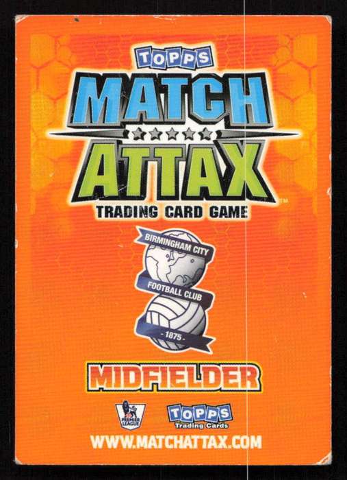 Topps Match Attax PL 2009/2010 Birmingham City - Barry Ferguson