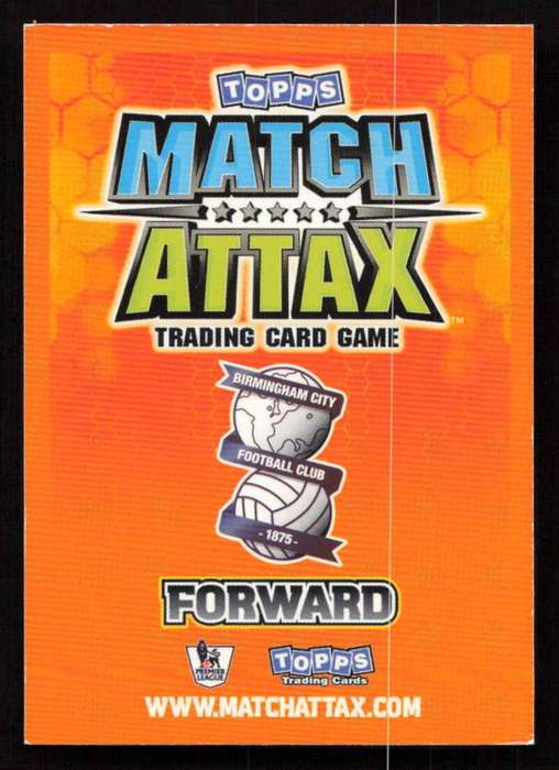 Topps Match Attax PL 2009/2010 Birmingham City - Cameron Jerome