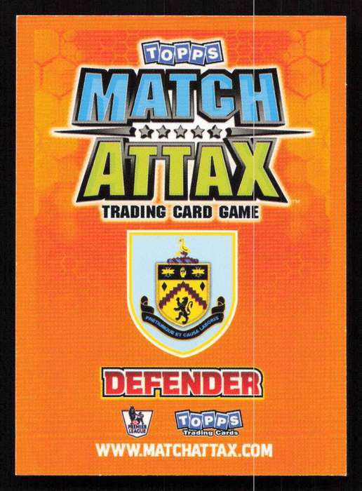 Topps Match Attax PL 2009/2010 Burnley - David Edgar