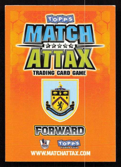 Topps Match Attax PL 2009/2010 Burnley - Robbie Blake