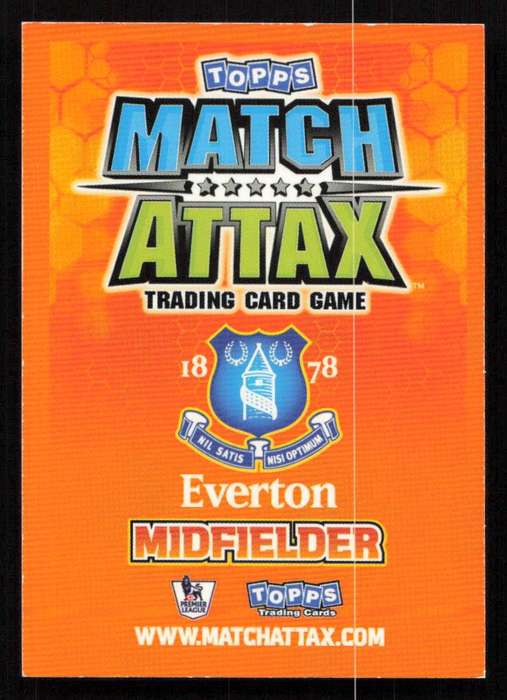 Topps Match Attax PL 2009/2010 Everton - Leon Osman