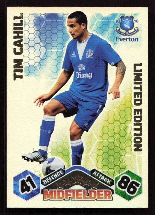Topps Match Attax PL 2009/2010 Everton - Tim Cahill