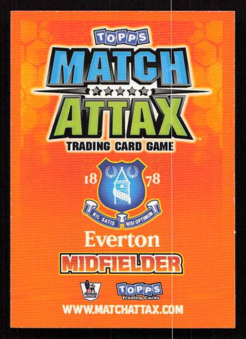 Topps Match Attax PL 2009/2010 Everton - Phil Neville
