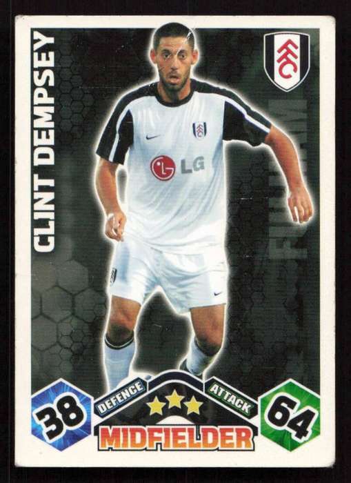 Topps Match Attax PL 2009/2010 Fulham - Clint Dempsey