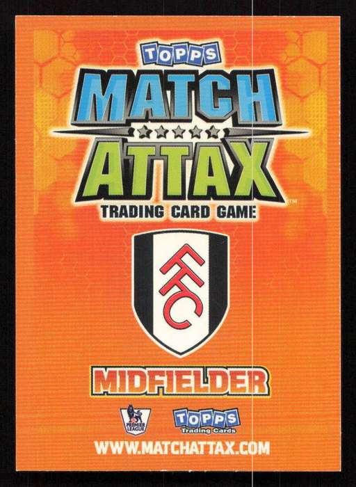 Topps Match Attax PL 2009/2010 Fulham - Dickson Etuhu