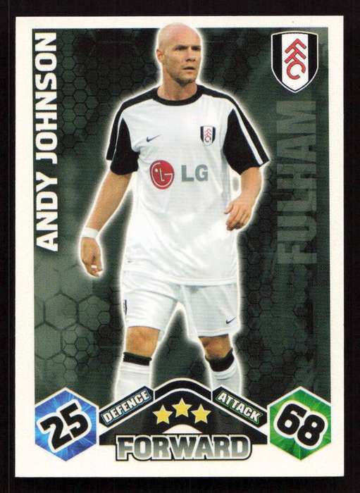 Topps Match Attax PL 2009/2010 Fulham - Andy Johnson