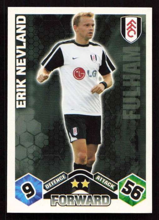 Topps Match Attax PL 2009/2010 Fulham - Erik Nevland