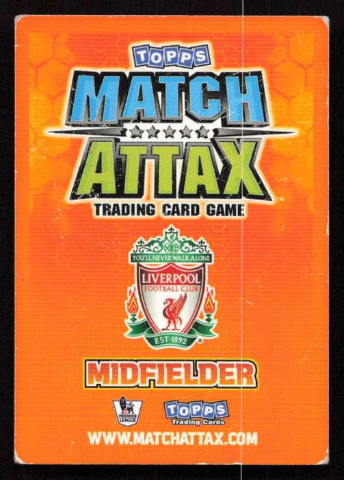 Topps Match Attax PL 2009/2010 Liverpool FC - Albert Riera