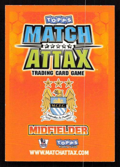Topps Match Attax PL 2009/2010 Manchester City - Shaun Wright-Phillips