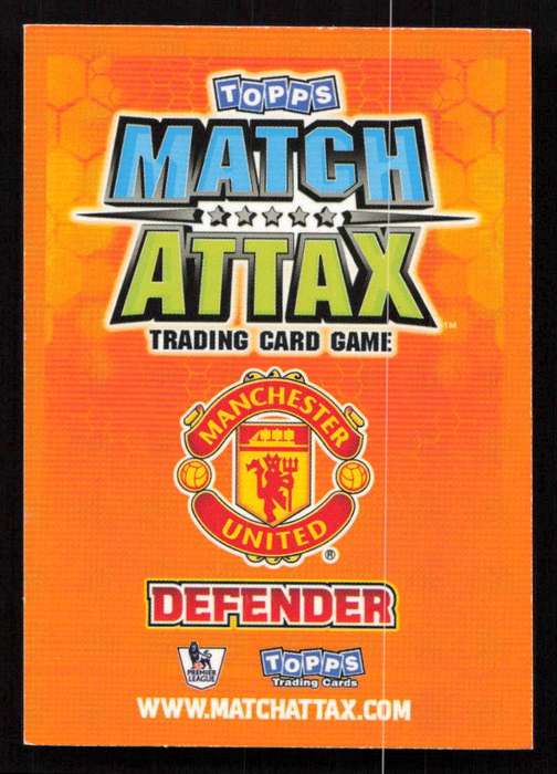 Topps Match Attax PL 2009/2010 Manchester United - Jonny Evans