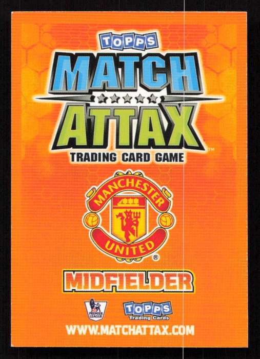 Topps Match Attax PL 2009/2010 Manchester United - Paul Scholes