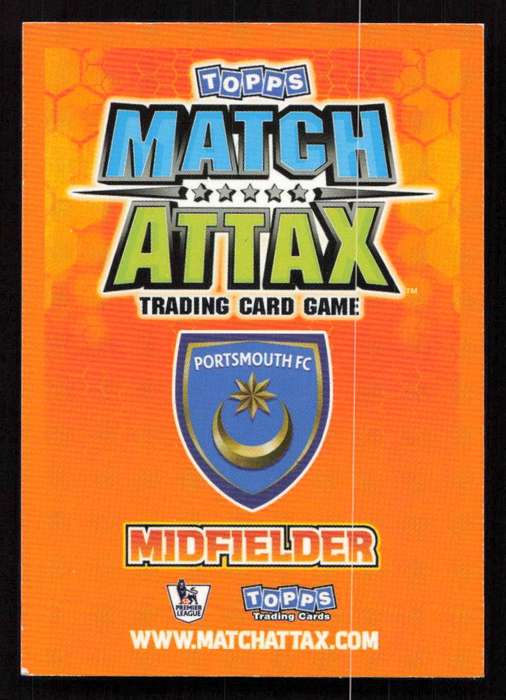 Topps Match Attax PL 2009/2010 Portsmouth - Angelos Basinas