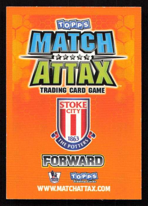 Topps Match Attax PL 2009/2010 Stoke City - James Beattie