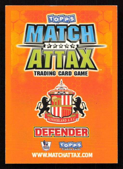 Topps Match Attax PL 2009/2010 Sunderland - Michael Turner