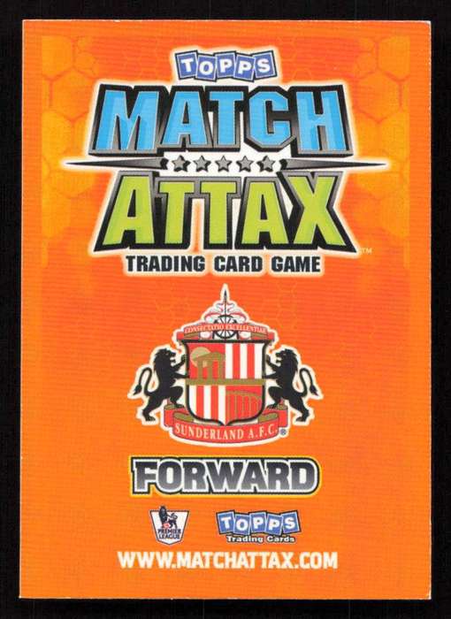 Topps Match Attax PL 2009/2010 Sunderland - Darren Bent
