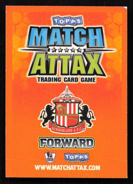 Topps Match Attax PL 2009/2010 Sunderland - Fraizer Campbell