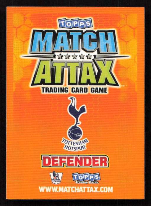 Topps Match Attax PL 2009/2010 Tottenham Hotspur - Kyle Naughton