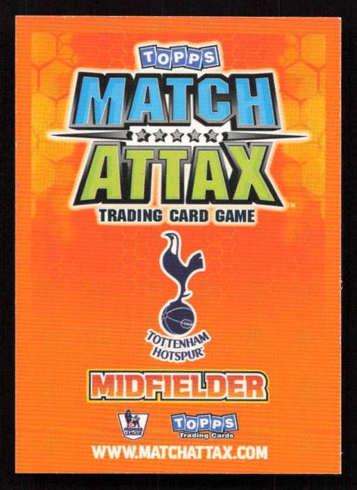Topps Match Attax PL 2009/2010 Tottenham Hotspur - Wilson Palacios