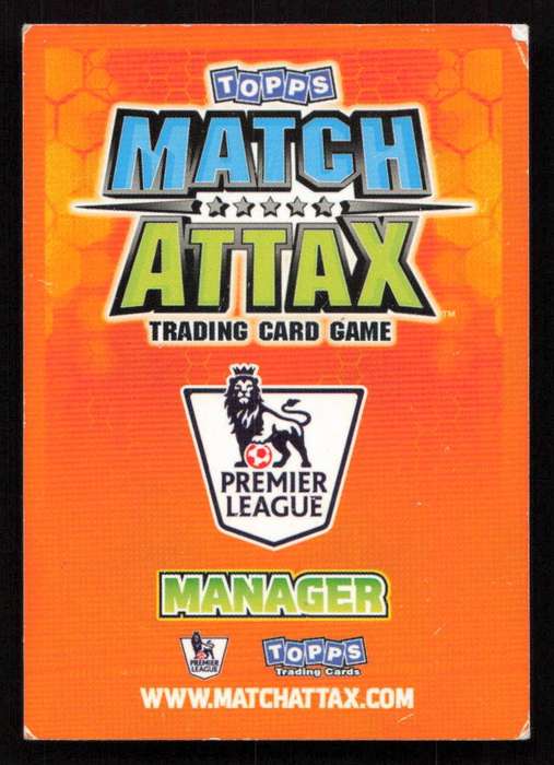 Topps Match Attax PL 2009/2010 Wigan Athletic - Roberto Martinez