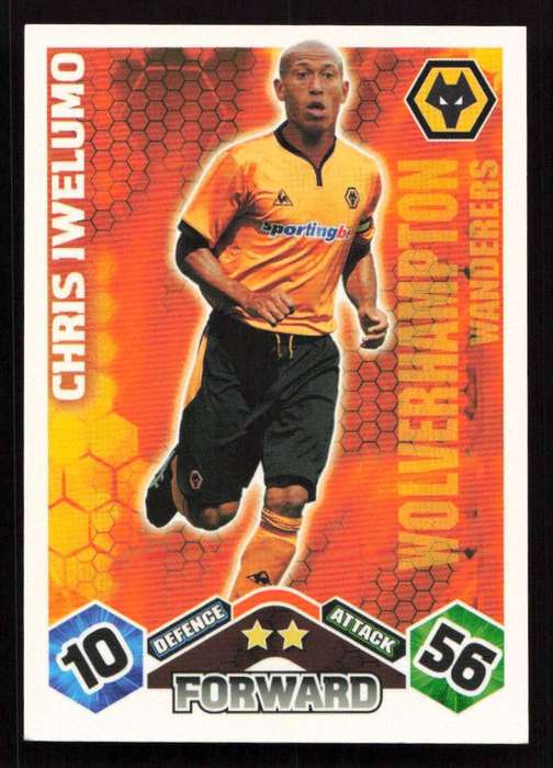 Topps Match Attax PL 2009/2010 Wolverhampton Wanderers - Chris Iwelumo