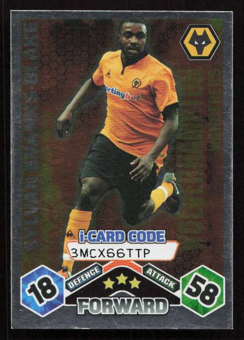 Topps Match Attax PL 2009/2010 Wolverhampton Wanderers - Sylvan Ebanks-Blake